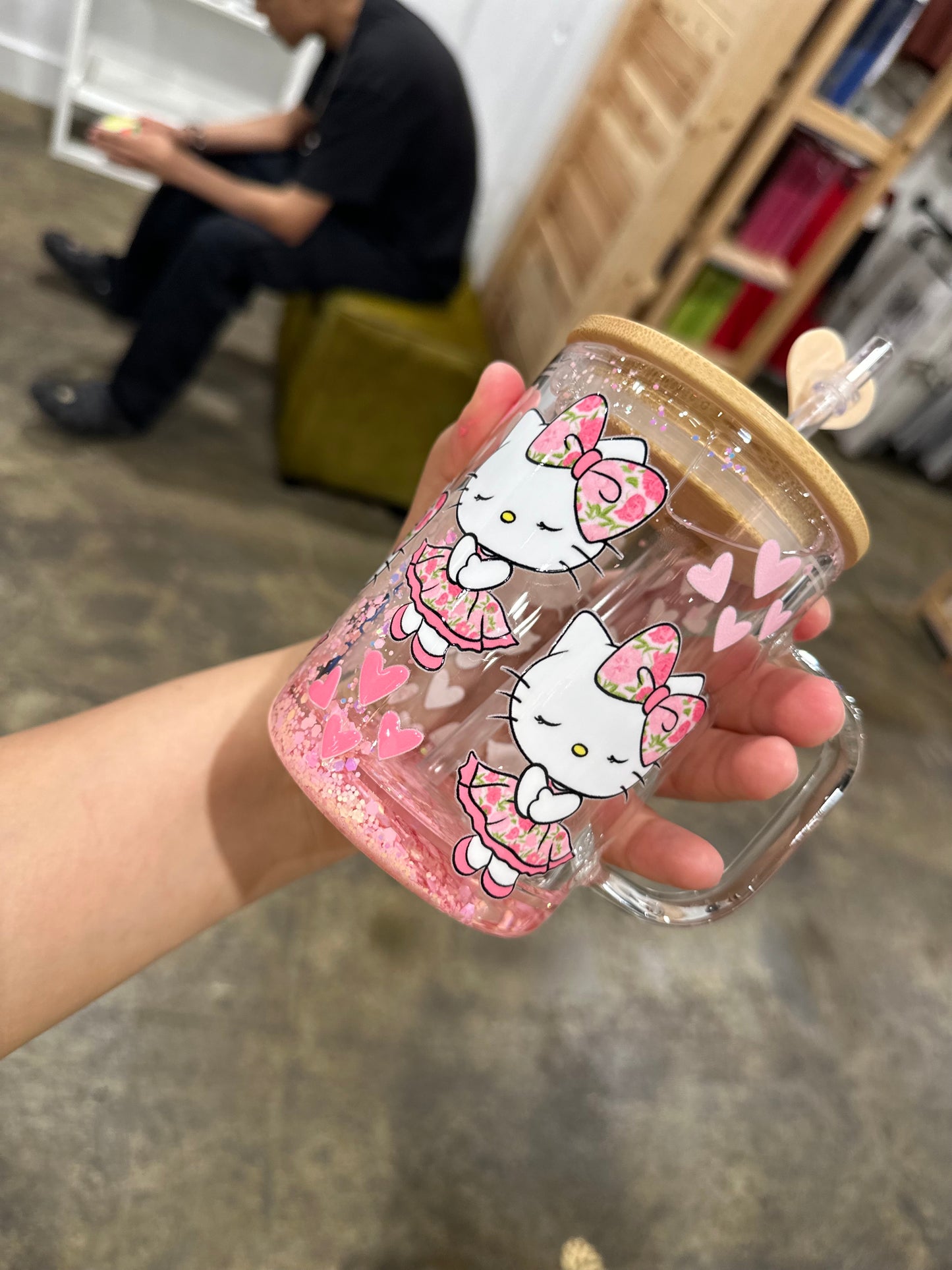 Hello Kitty Pink Libbey or Mug