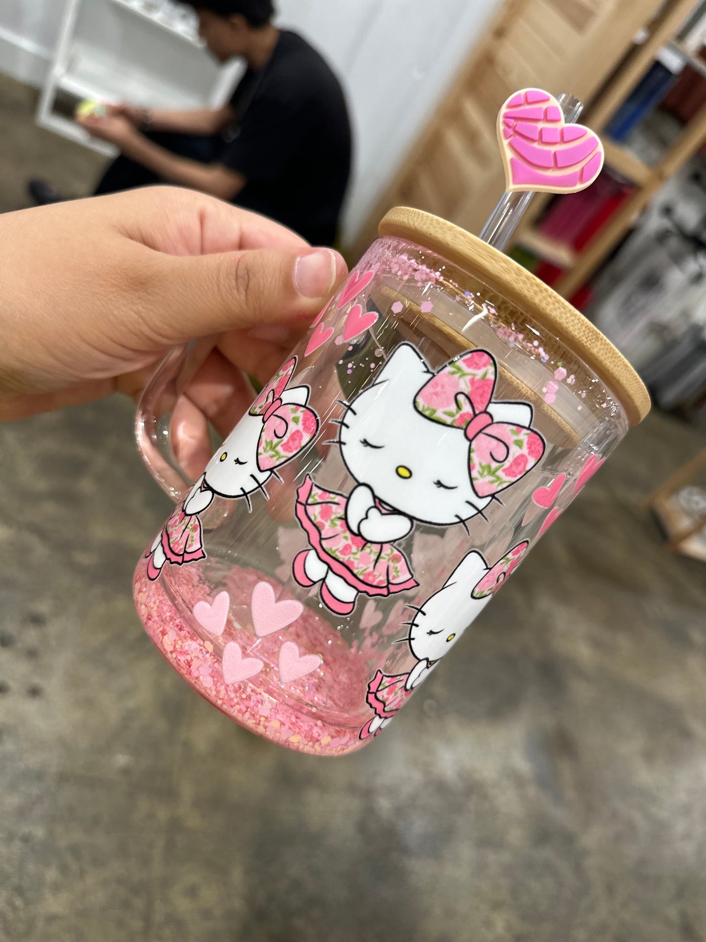 Hello Kitty Pink Libbey or Mug