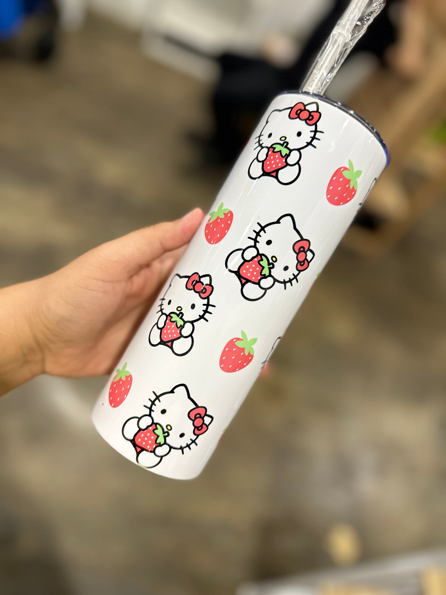 Hello Kitty Strawberry Tumbler