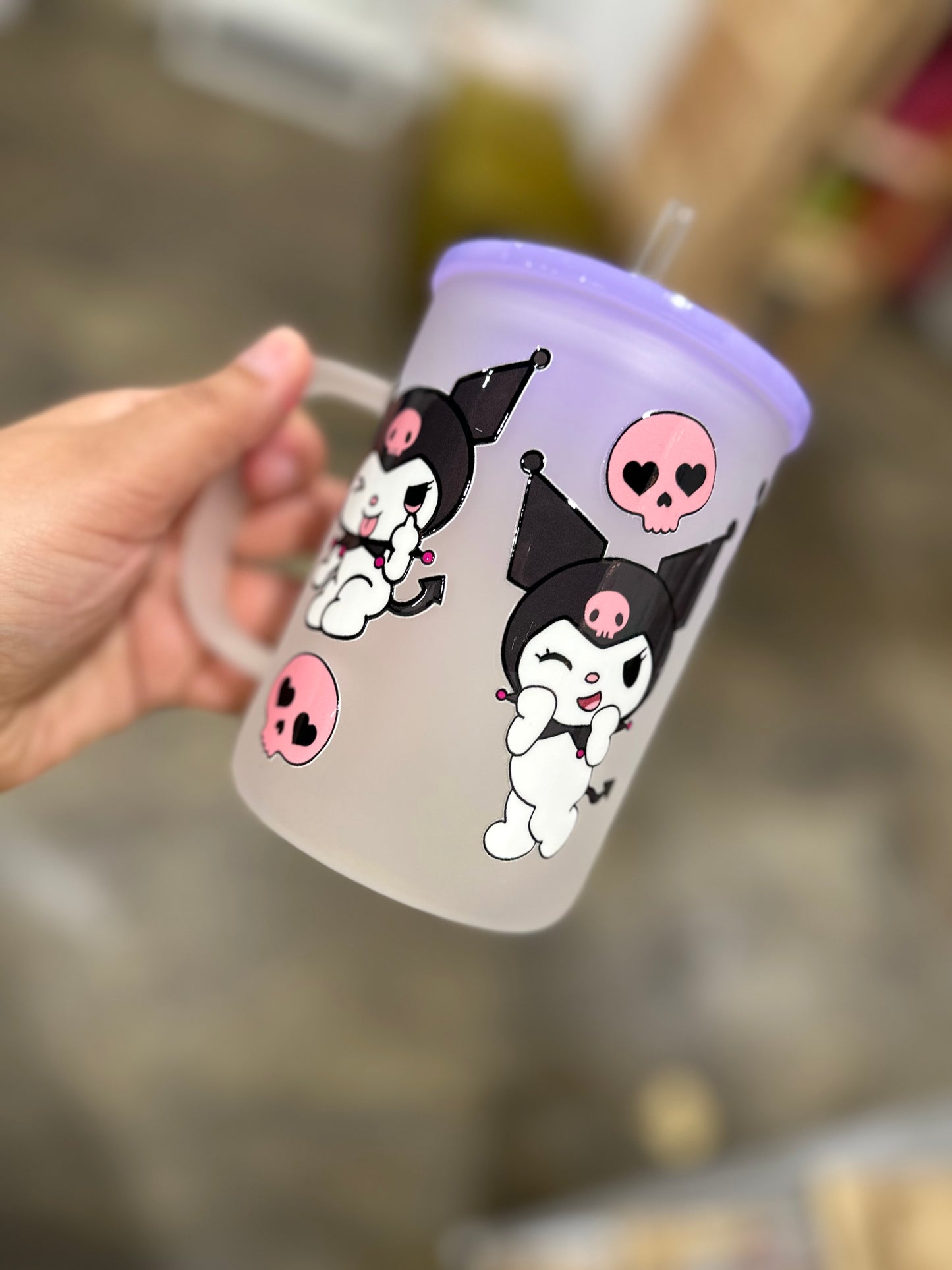 Kuromi Mug/Libbey