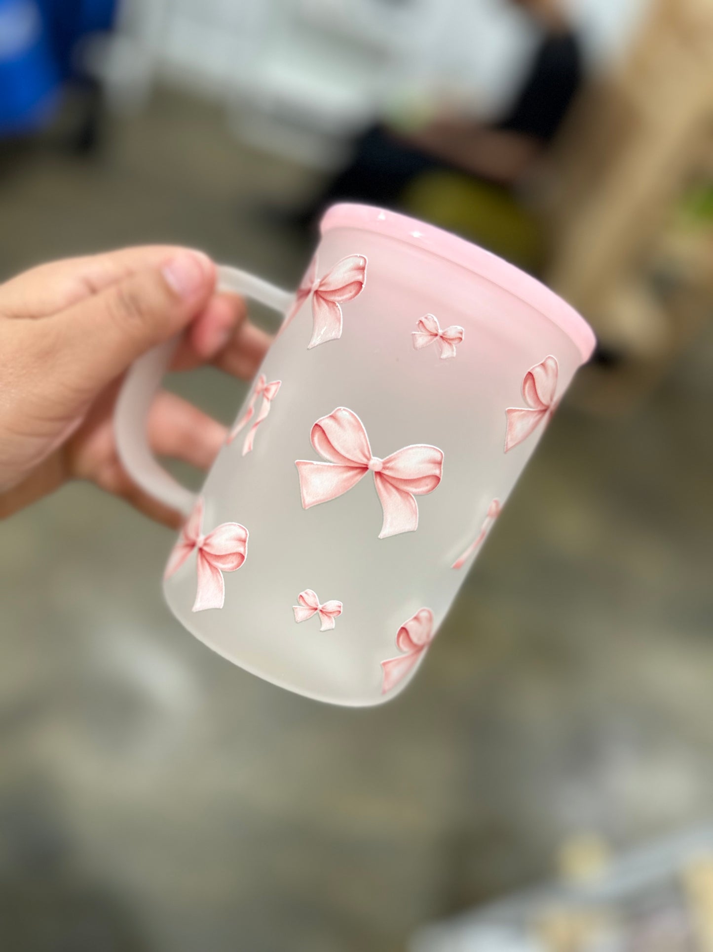 Coquette Bow Libbey/Mug