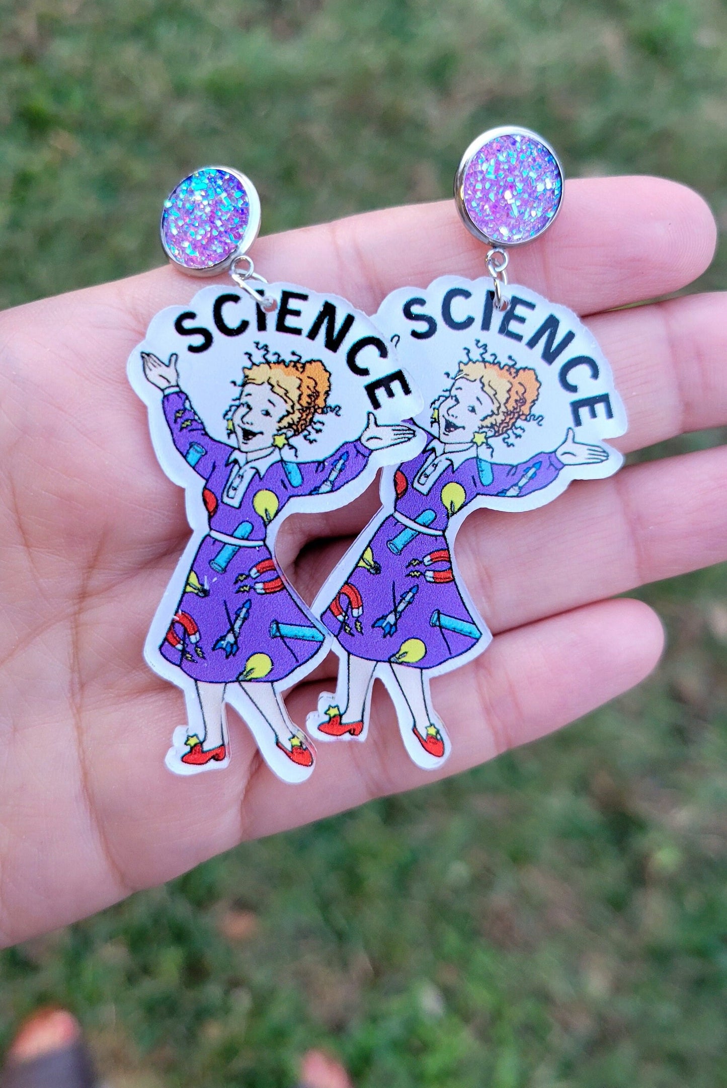 Magic School Bus Earrings